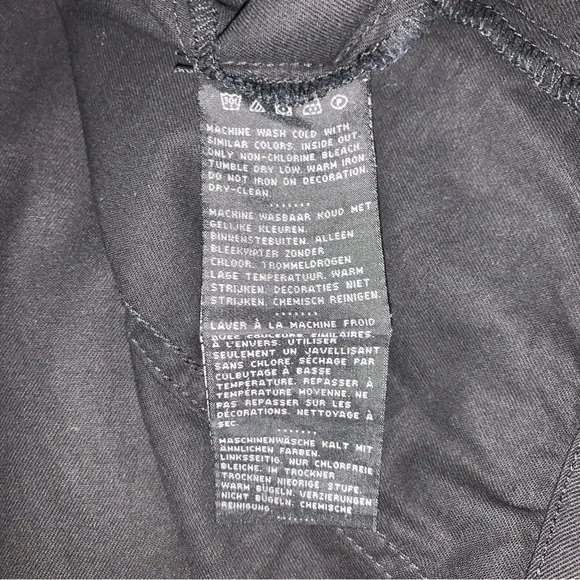 Harley-Davidson Iron Block Shirt Men's 3XL Black Button Up Garage Mechanic Wings - Picture 7 of 11